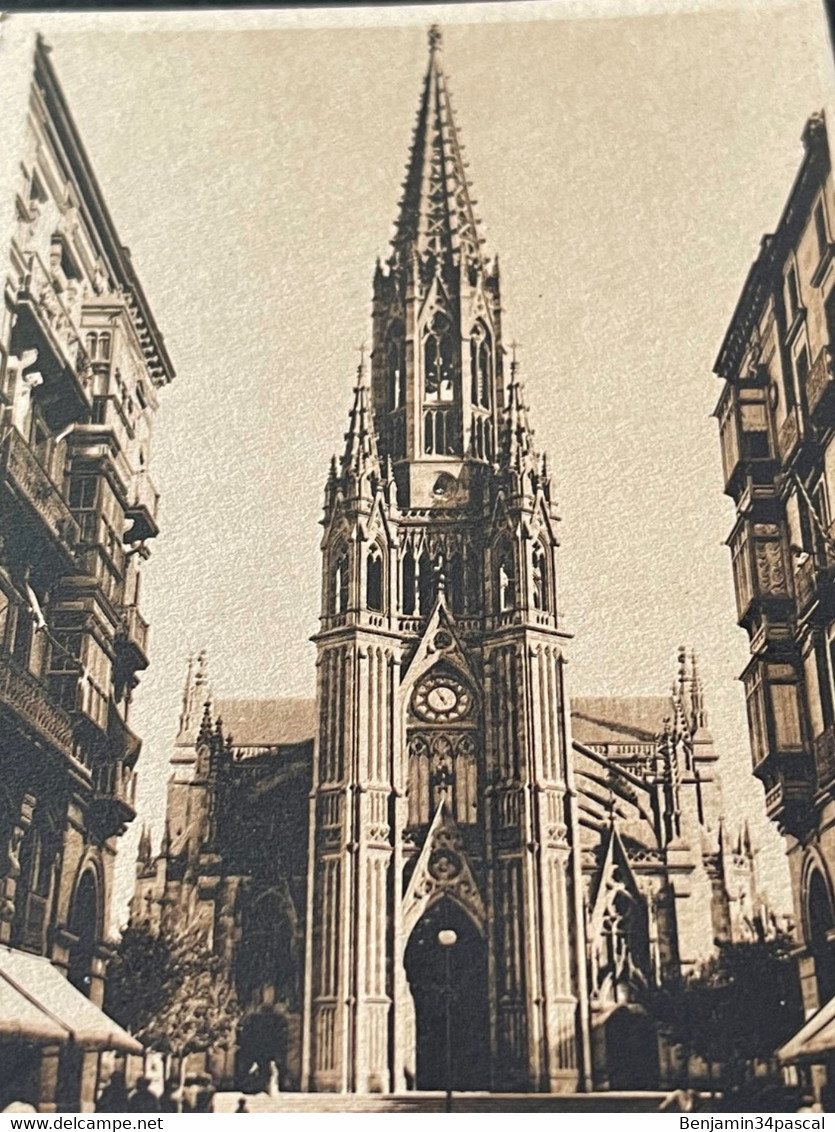Cpa Espagne - Pays Basque - San- Sebastian - Eglise Du Bon Pasteur - Neuve - Guipúzcoa (San Sebastián)