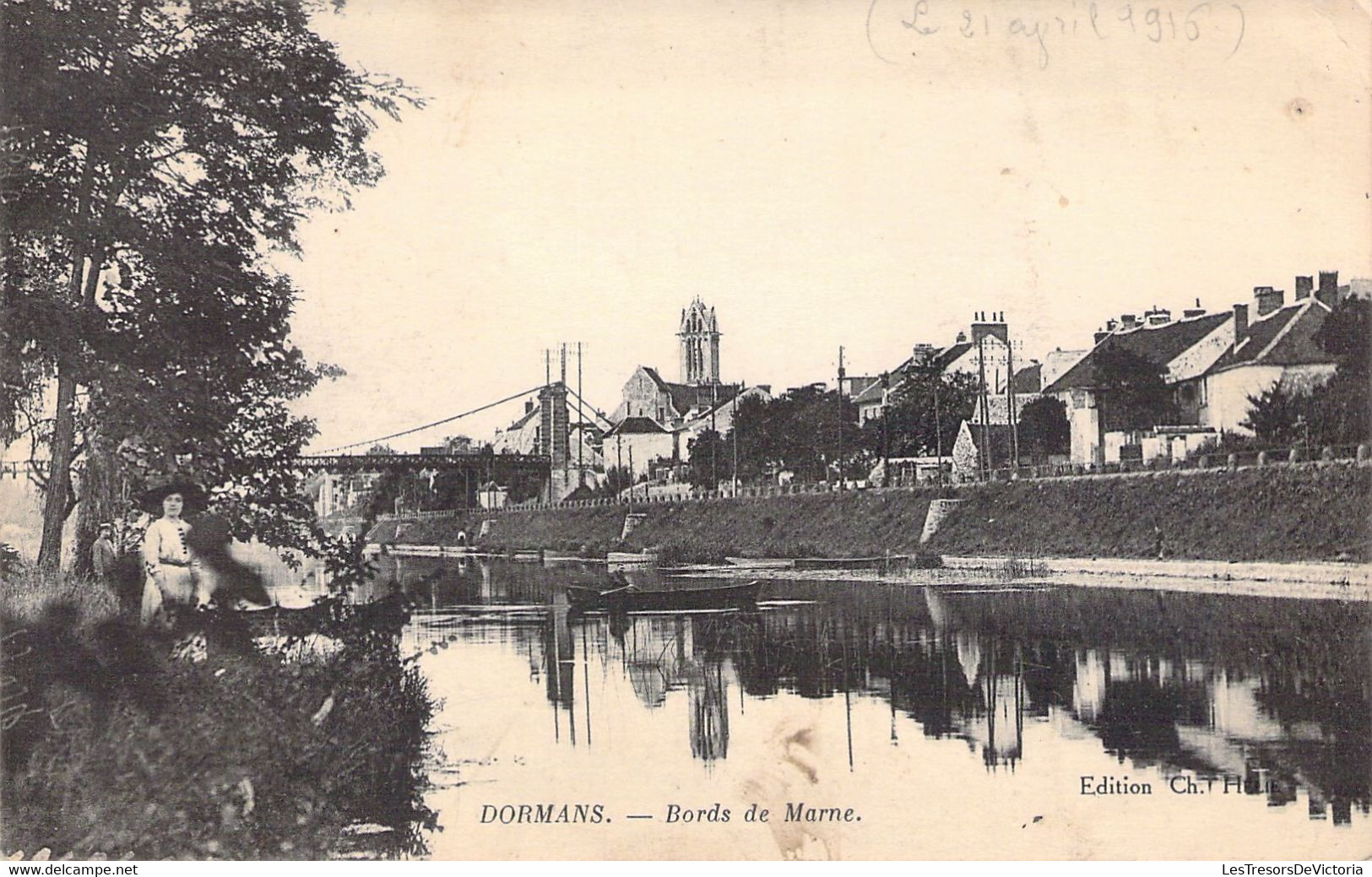 CPA - France - 51 - DORMANS - Bords De Marne - Dormans