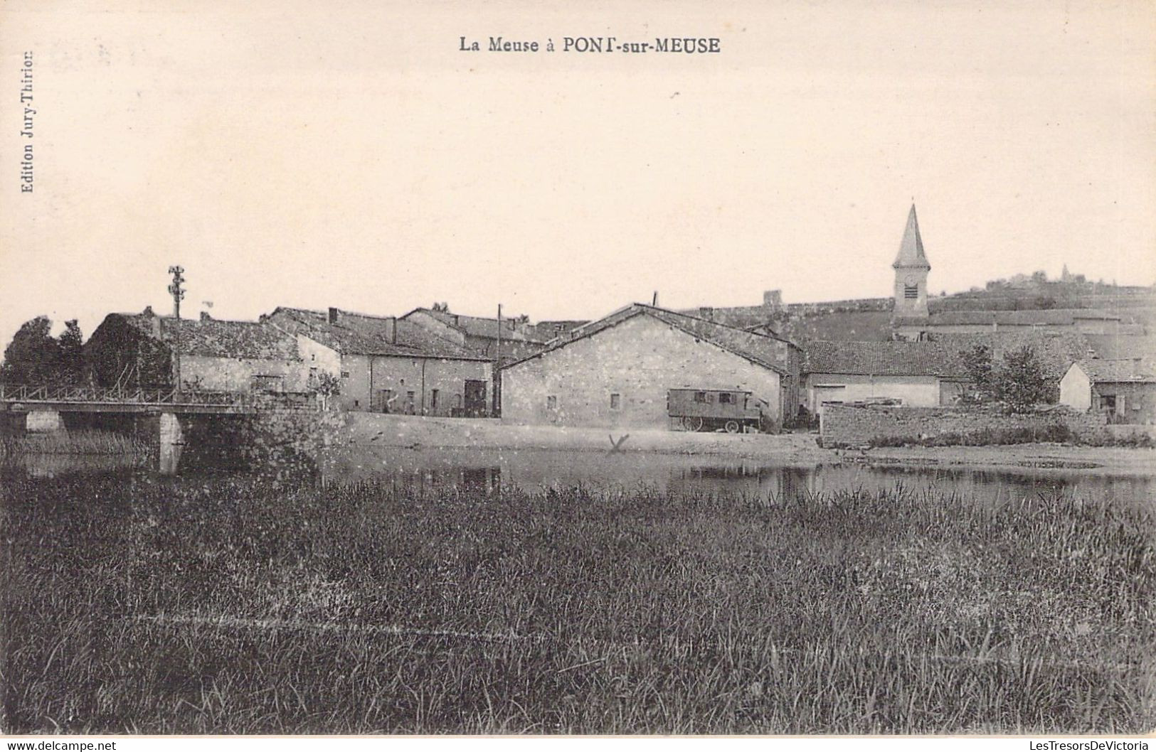 CPA - France - 55 - La Meuse à PONT SUR MEUSE - Otros & Sin Clasificación