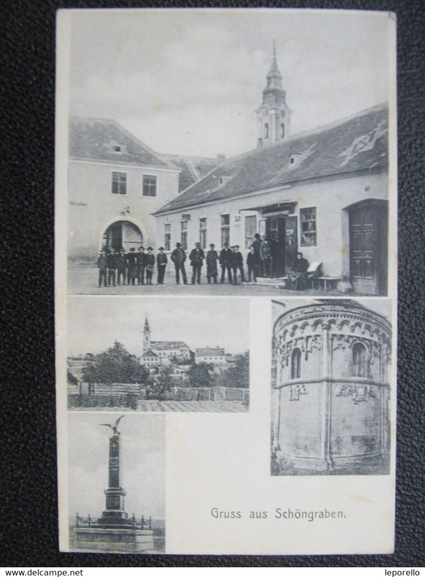AK Grabern Schöngrabern B. Hollabrunn Gasthaus ? 1910 /// D*54808 - Hollabrunn