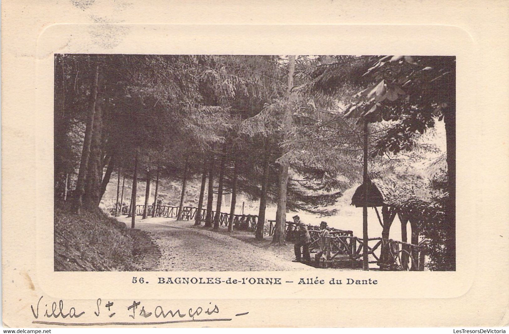 CPA - France - 61 - BAGNOLES De L'ORNE - Allée Du Dante - Bagnoles De L'Orne