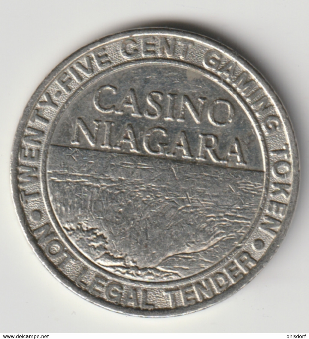 U.S.A. - Casino Niagara: 25 Cents, Token - Casino