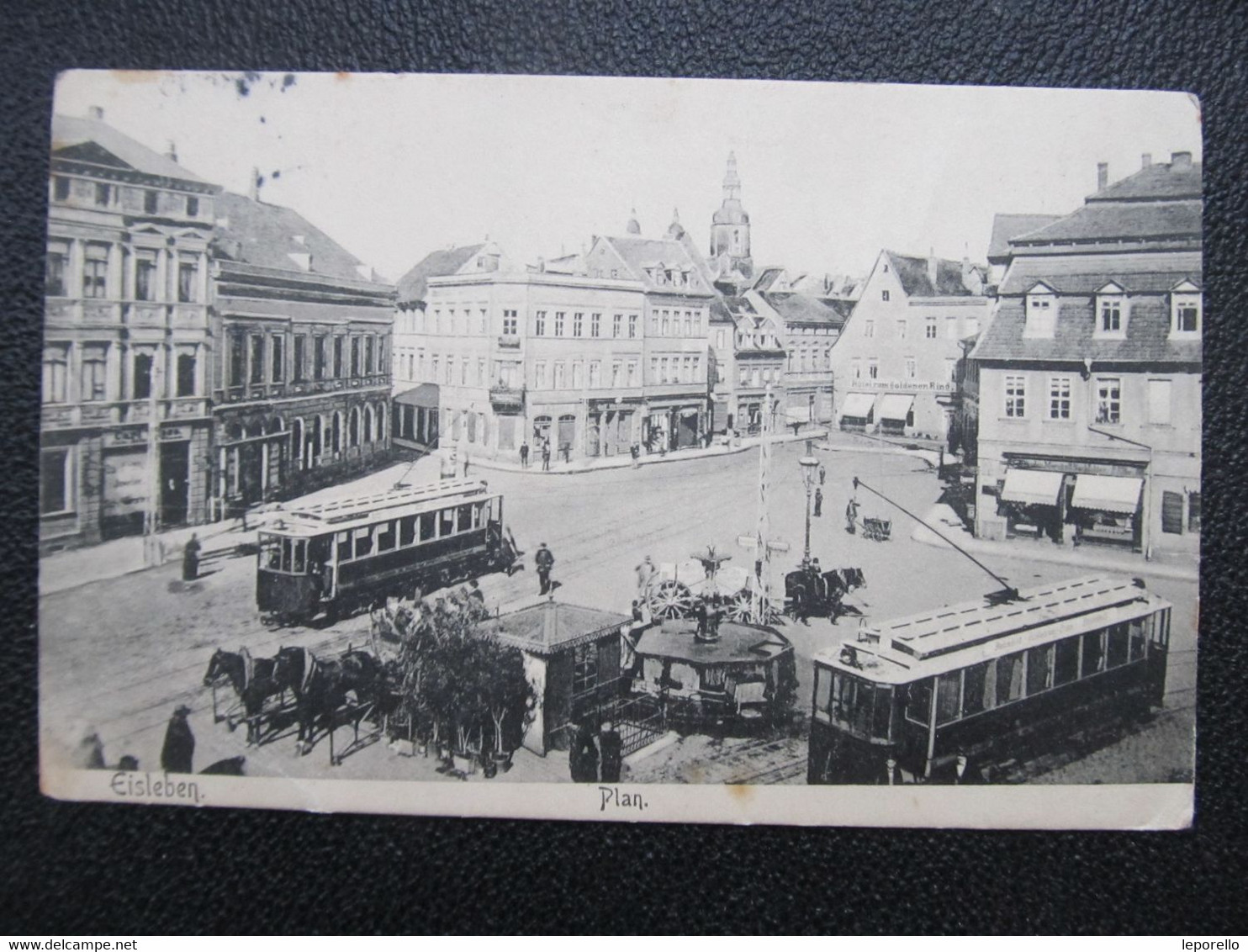 AK Eisleben Strassenbahn 1905  /// D*54823 - Eisleben