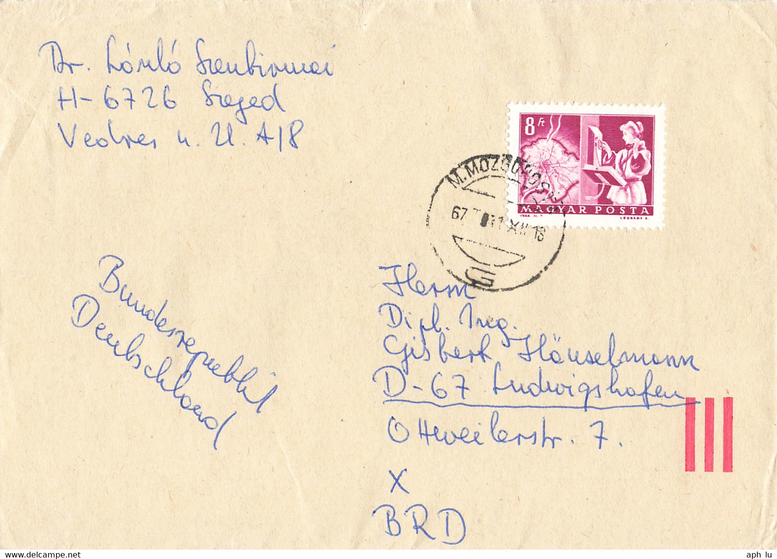 Bahnpost (R.P.O. / T.P.O.) 67 (BP1031) - Covers & Documents