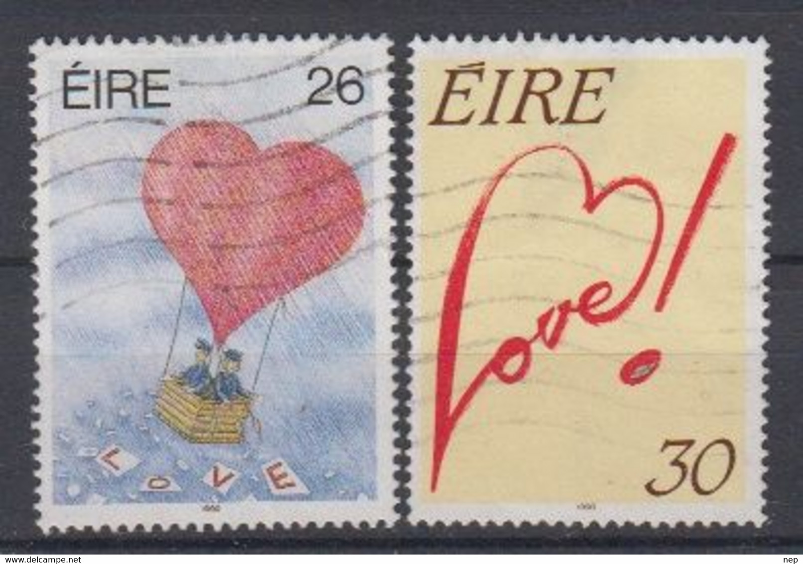 IERLAND - Michel - 1990 - Nr 700/01 - Gest/Obl/Us - Used Stamps