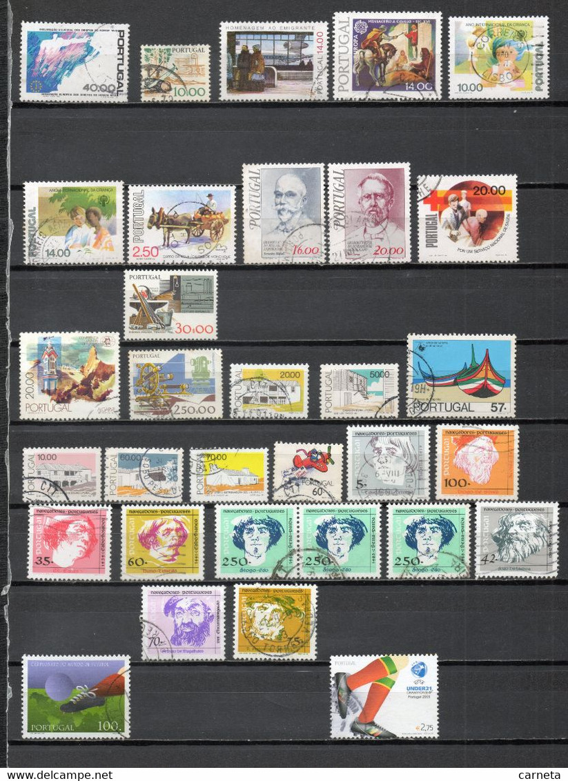 PORTUGAL   N° LOT DE 231 TIMBRES OBLITERES   COTE  + De 100.00€ - Sammlungen