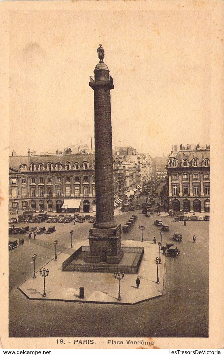 CPA - PARIS - Place Vendôma - Places, Squares