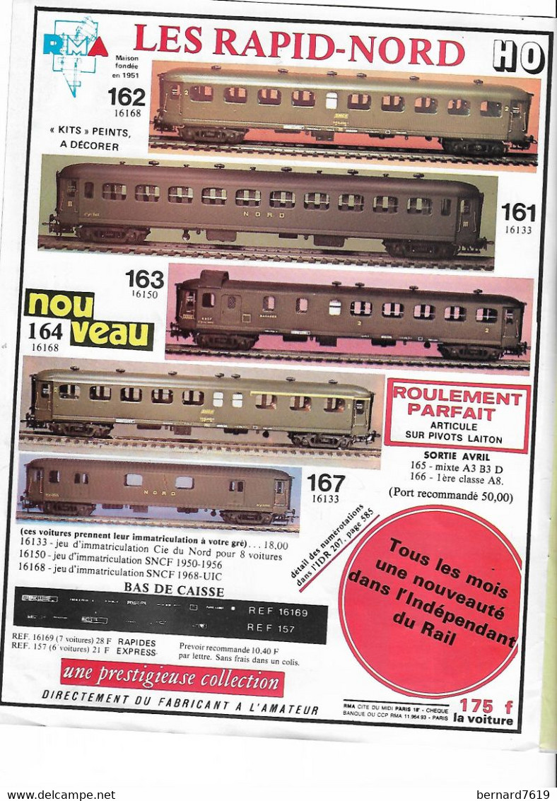 Livret   Catalogue   Trains  -   L'independant   Du Rail  - 1983 - 12 Pages - Chemin De Fer & Tramway