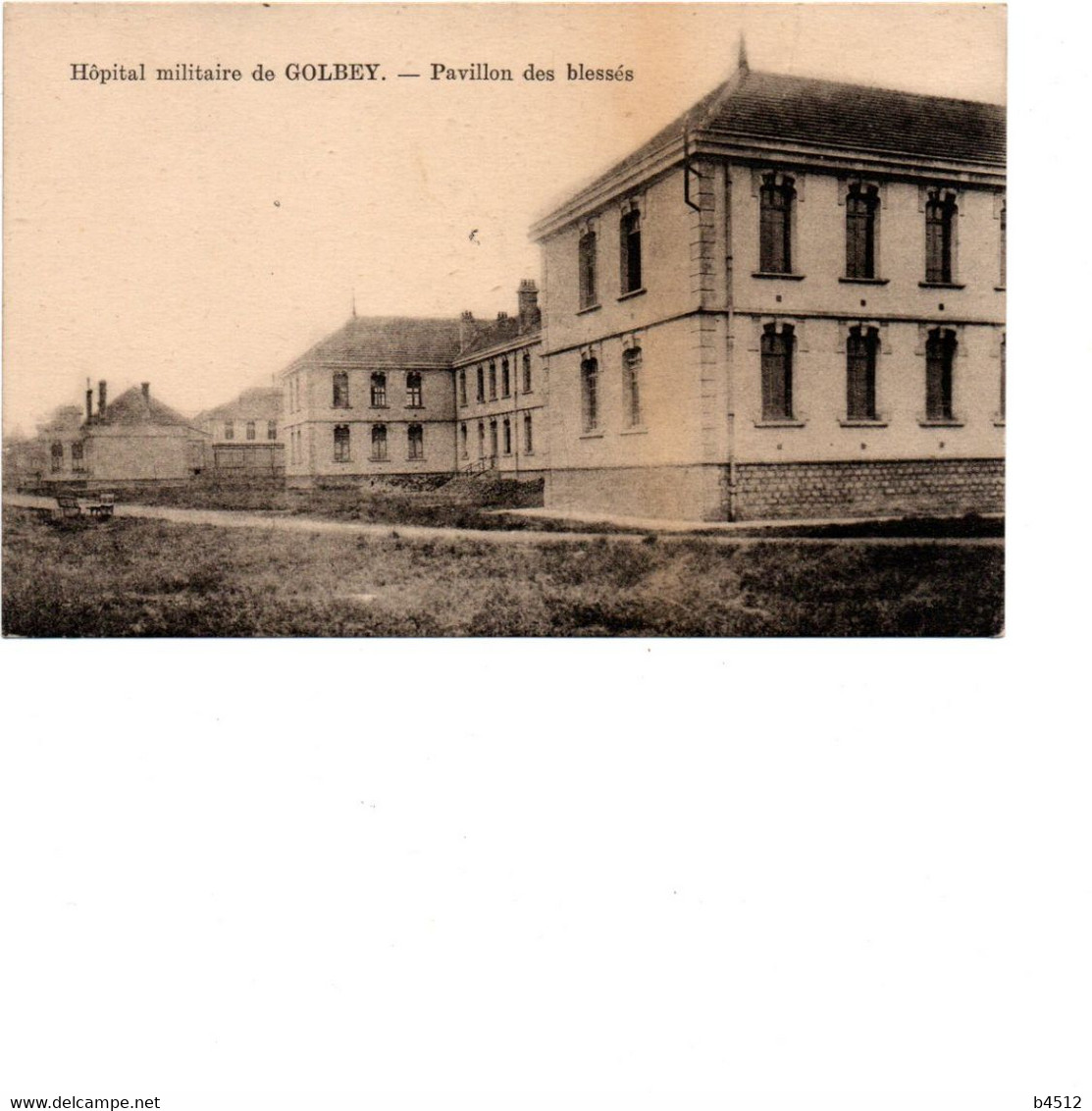 88 GOLBEY Hôpital Militaire , Pavillon Des Blessés - Golbey