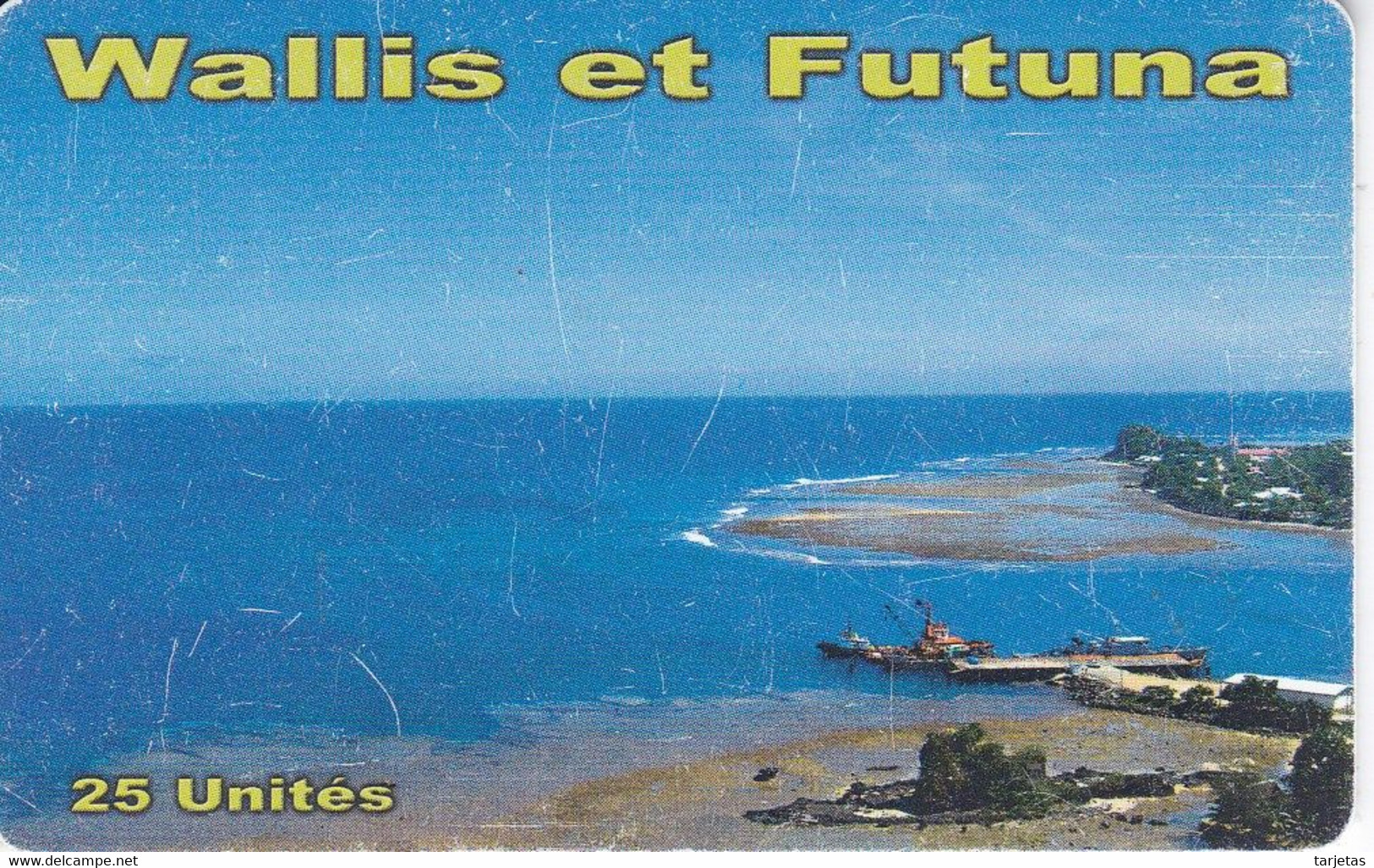 TARJETA DE WALLIS ET FUTUNA DE VISTA DE PLAYAS (la De La Fotografia) Rozada - Wallis And Futuna