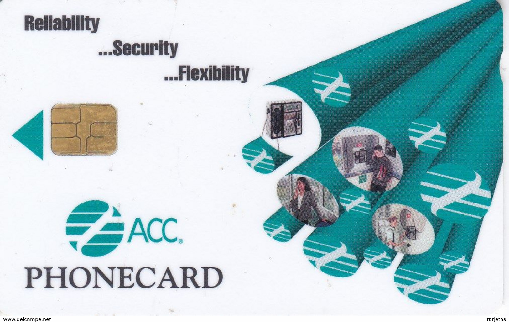 TARJETA DEL REINO UNIDO DE ACC PHONECARD DE 50 UNITS - Zu Identifizieren