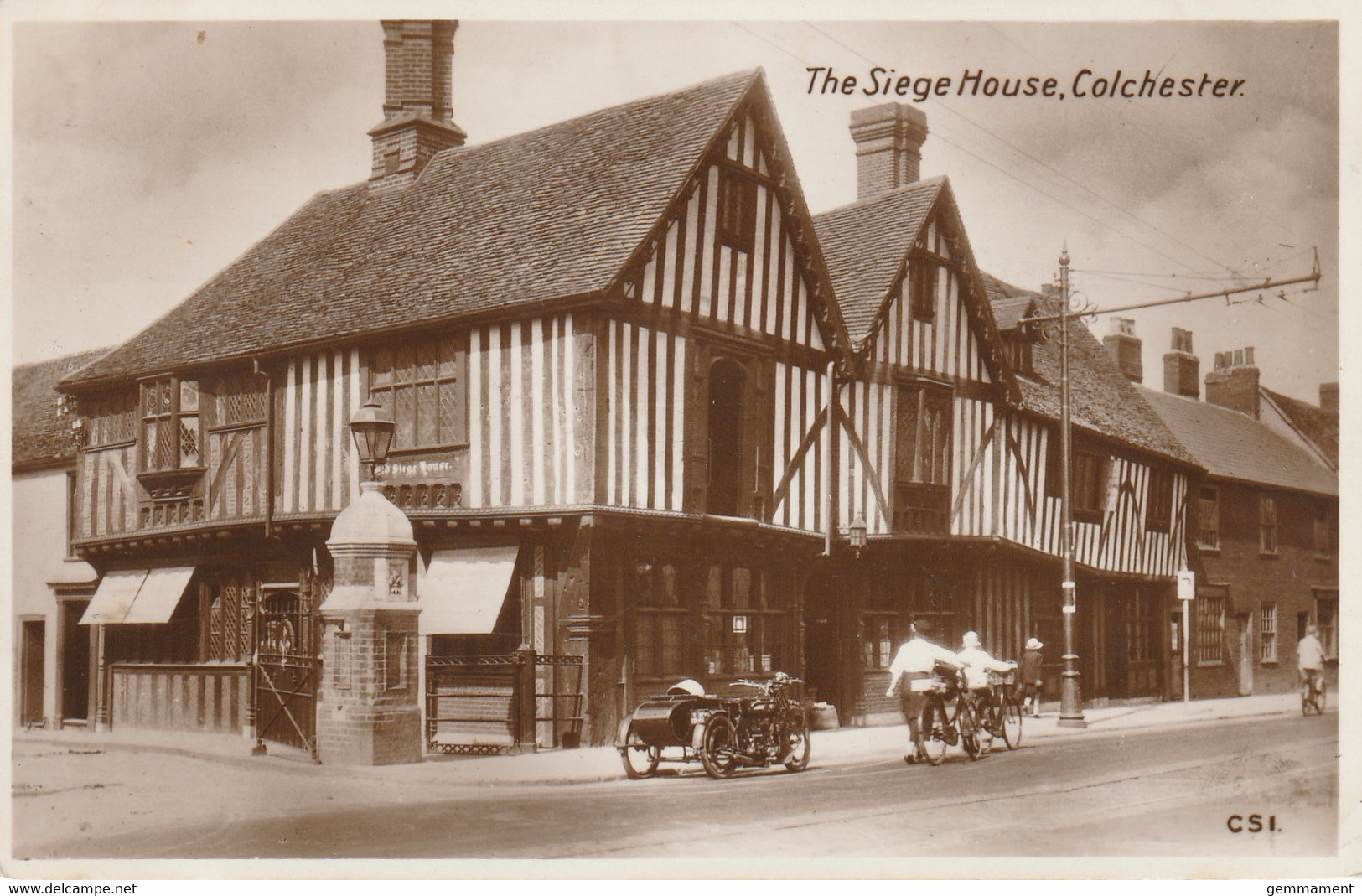 COLCHESTER  - THE SIEGE HOUSE - Colchester