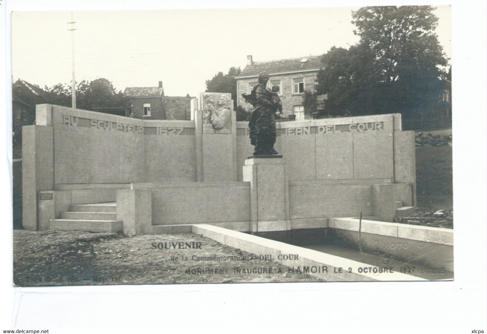 Hamoir Souvenir De La Commémoration J Del Cour Monument - Hamoir