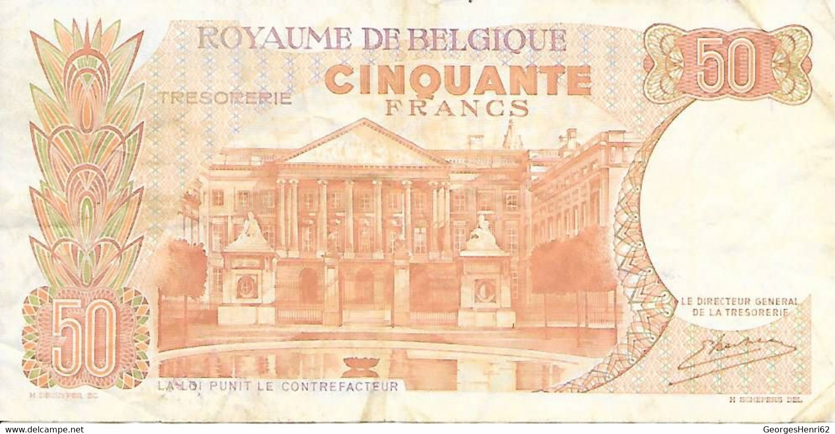 BELGIQUE - 50 Francs  - 13/5/1966 - (139) - [ 9] Colecciones