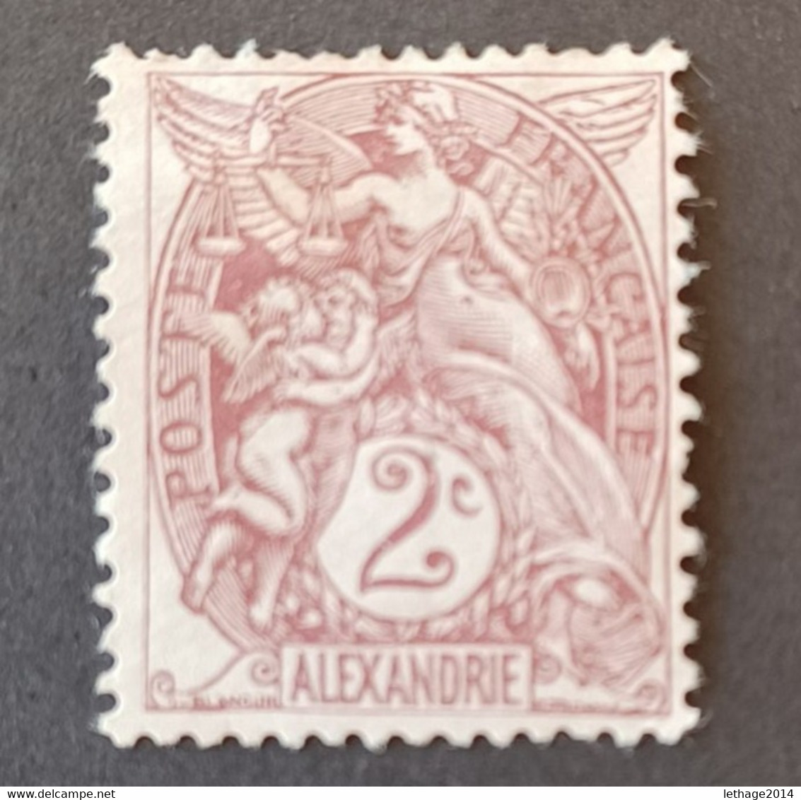 CRETE CRETA 1902 BUREAUX FRANCAIS YVERT N. 2 MNHL - Unused Stamps