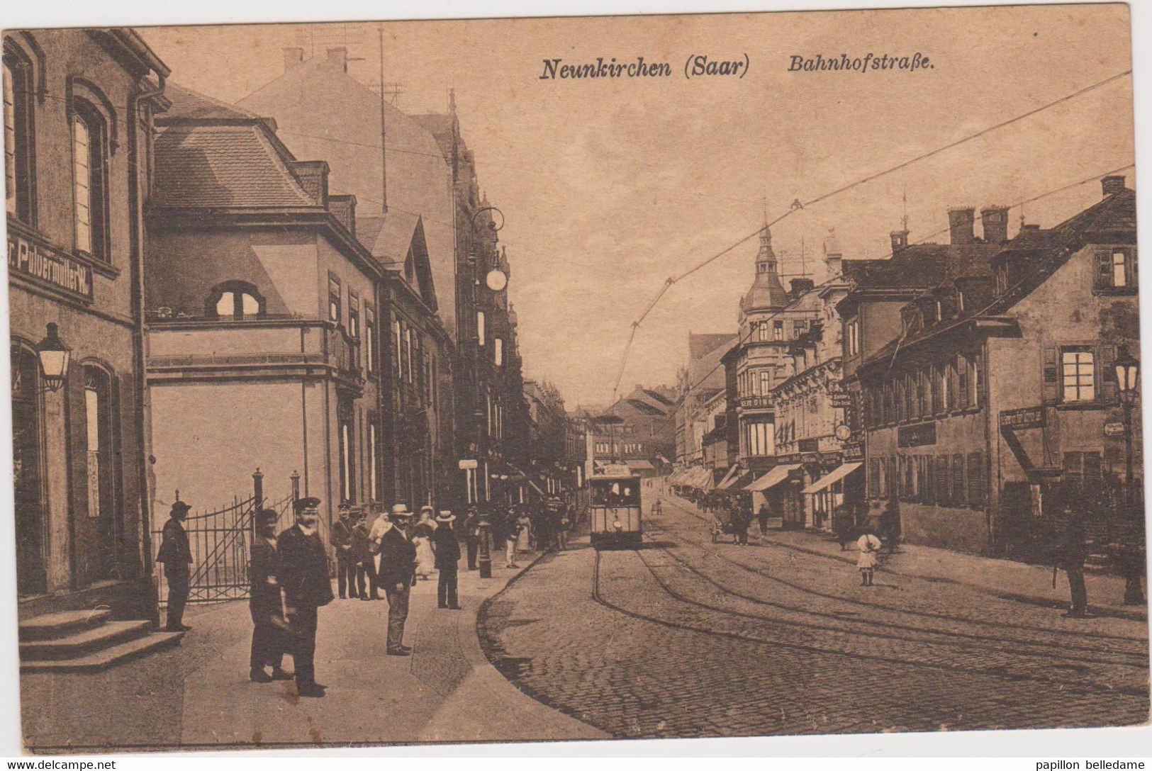 Neunkirchen   Bahnhofstrasse   Tramway - Kreis Neunkirchen