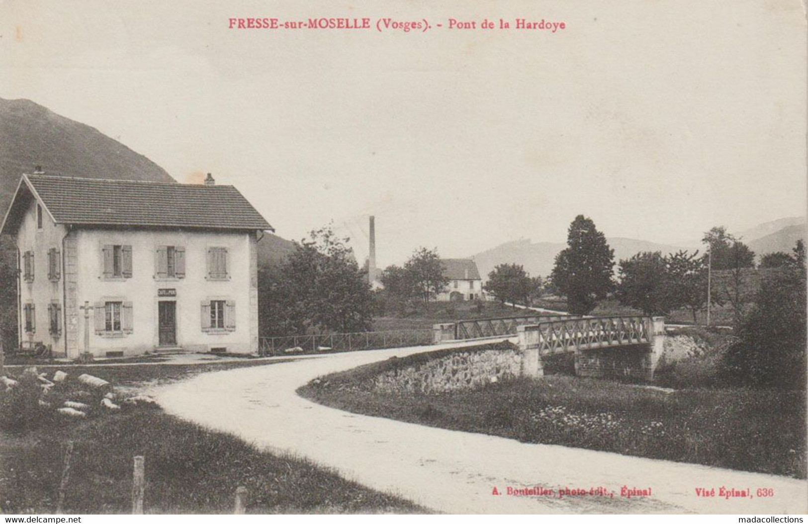 Fresse Sur Moselle  (88 - Vosges ) Pont De La Hardoye - Fresse Sur Moselle