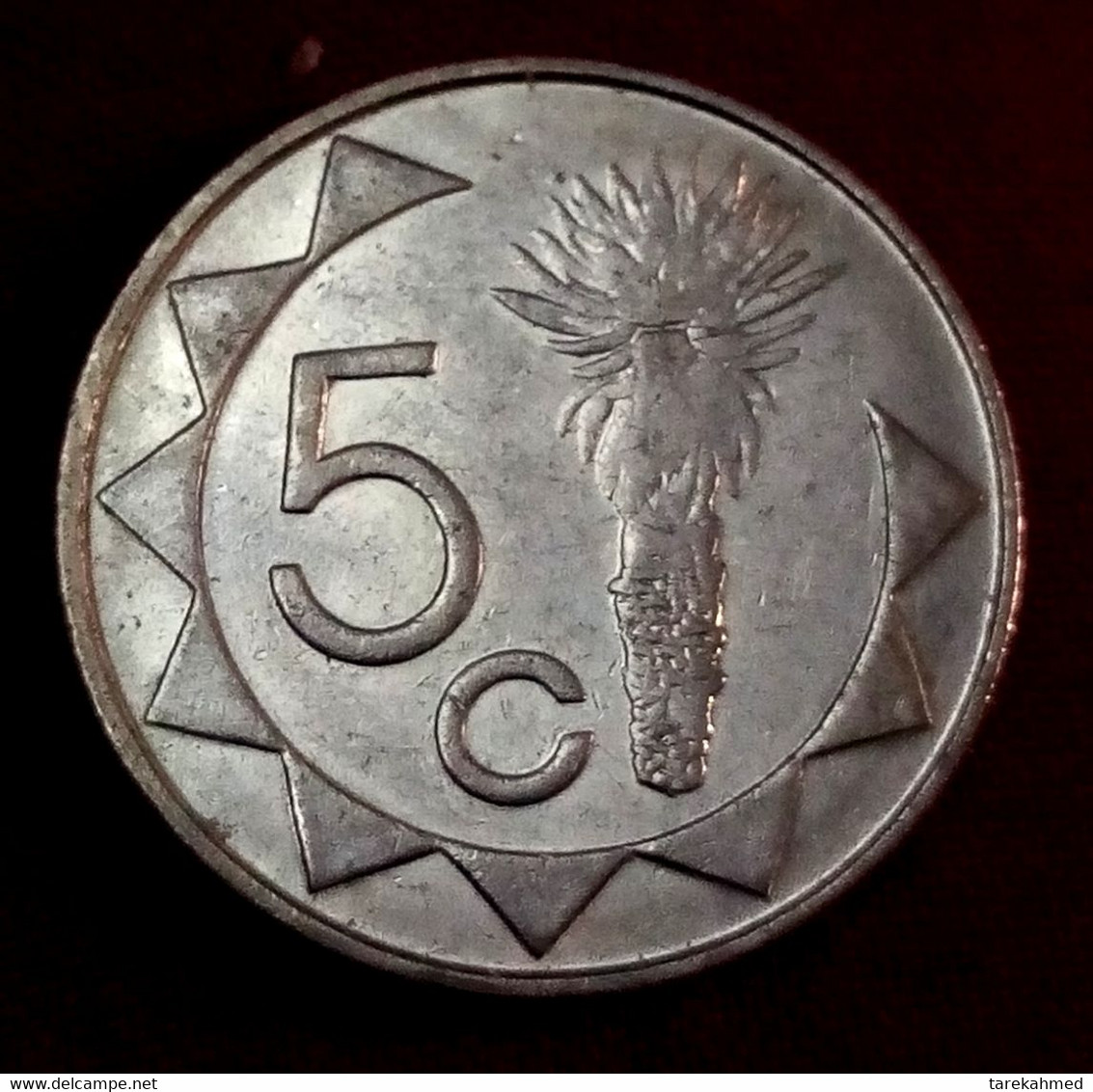 Namibia, 5 Cents, 2002, KM:1 ,Agouz - Namibië