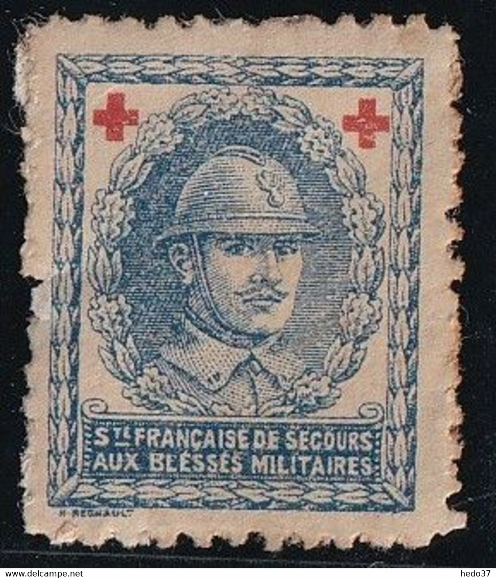 France Vignettes Croix Rouge - Neuf Sans Gomme - B/TB - Rotes Kreuz