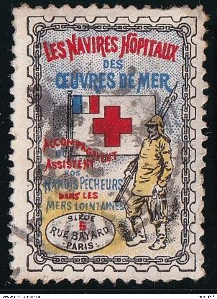 France Vignettes Croix Rouge - Oblitéré - TB - Red Cross