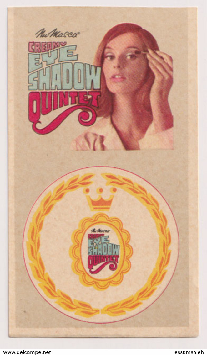 EGC07001 Egypt / Eye Shadow - Advertising Label - Etiquetas