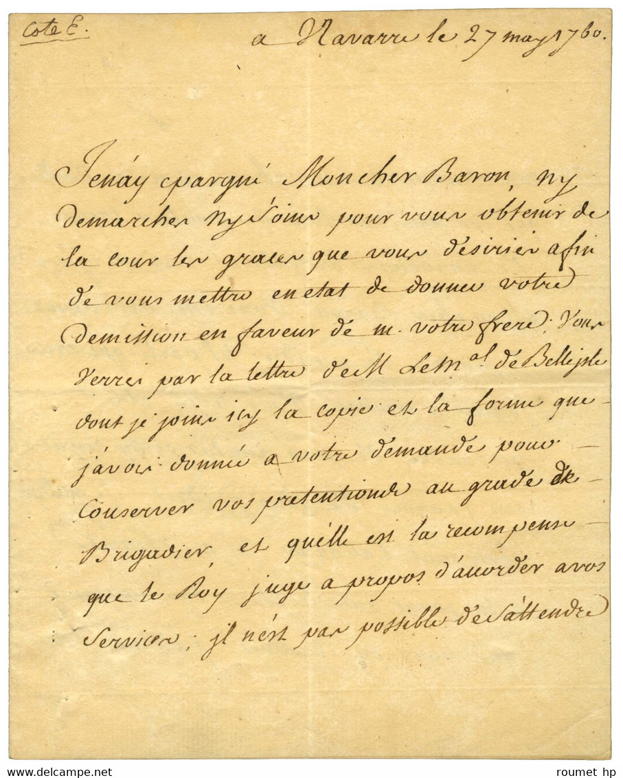 BOUILLON Duc De, Charles-Godefroy De La Tour D'Auvergne (1706-1771), Grand Chambellan De France. - Autres & Non Classés