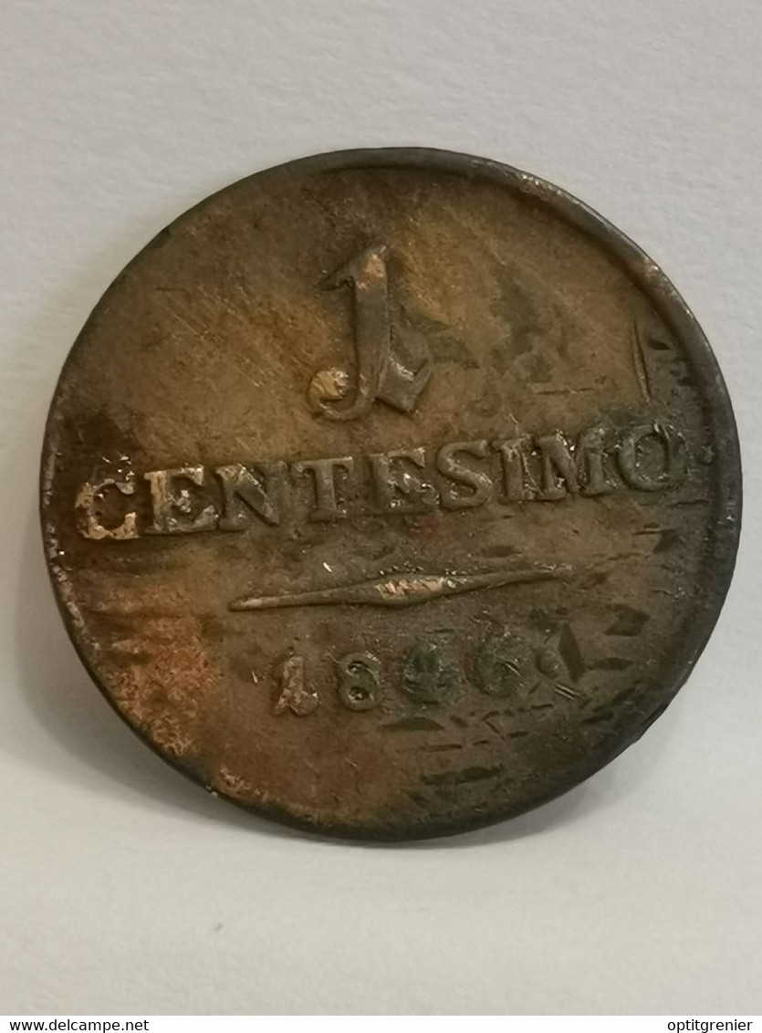 1 CENTESIMO 1846 V VENISE FERDINAND I LOMBARDIE VENETIE ITALIE / ITALIA - Lombardie-Vénétie