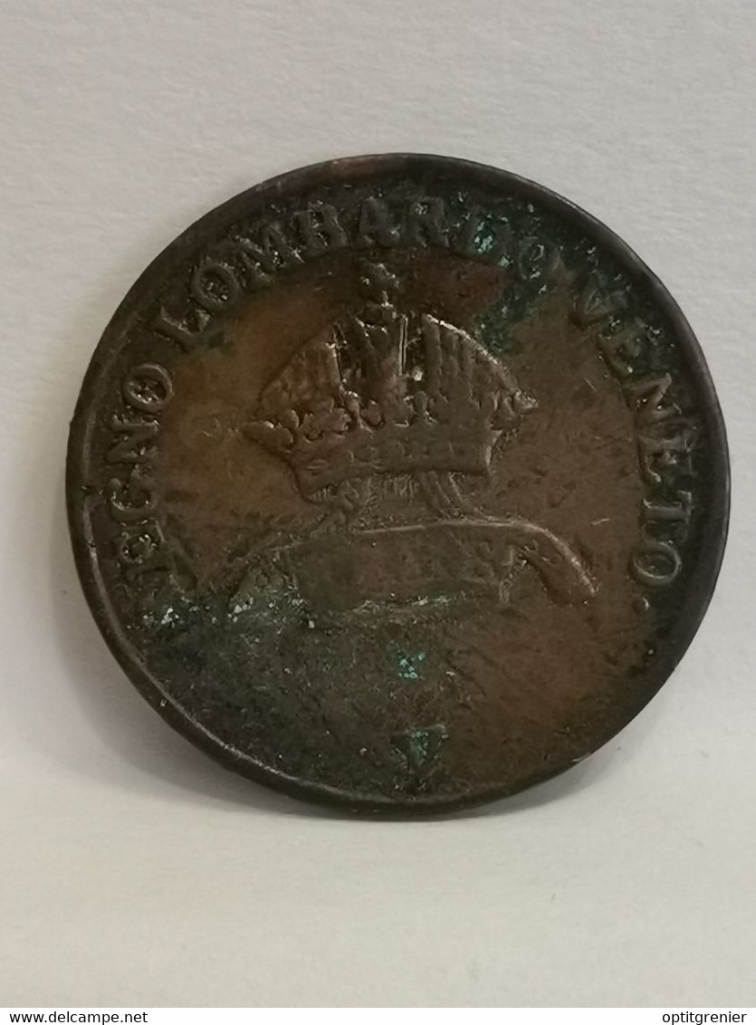 1 CENTESIMO 1846 V VENISE FERDINAND I LOMBARDIE VENETIE ITALIE / ITALIA - Lombardije-Venetië