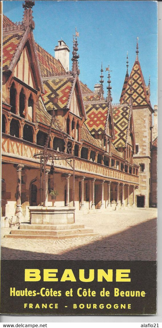 BOURGOGNE - DEPLIANT BEAUNE Et La CÔTE - ANNEES 70 - 52 PAGES - Turismo E Regioni