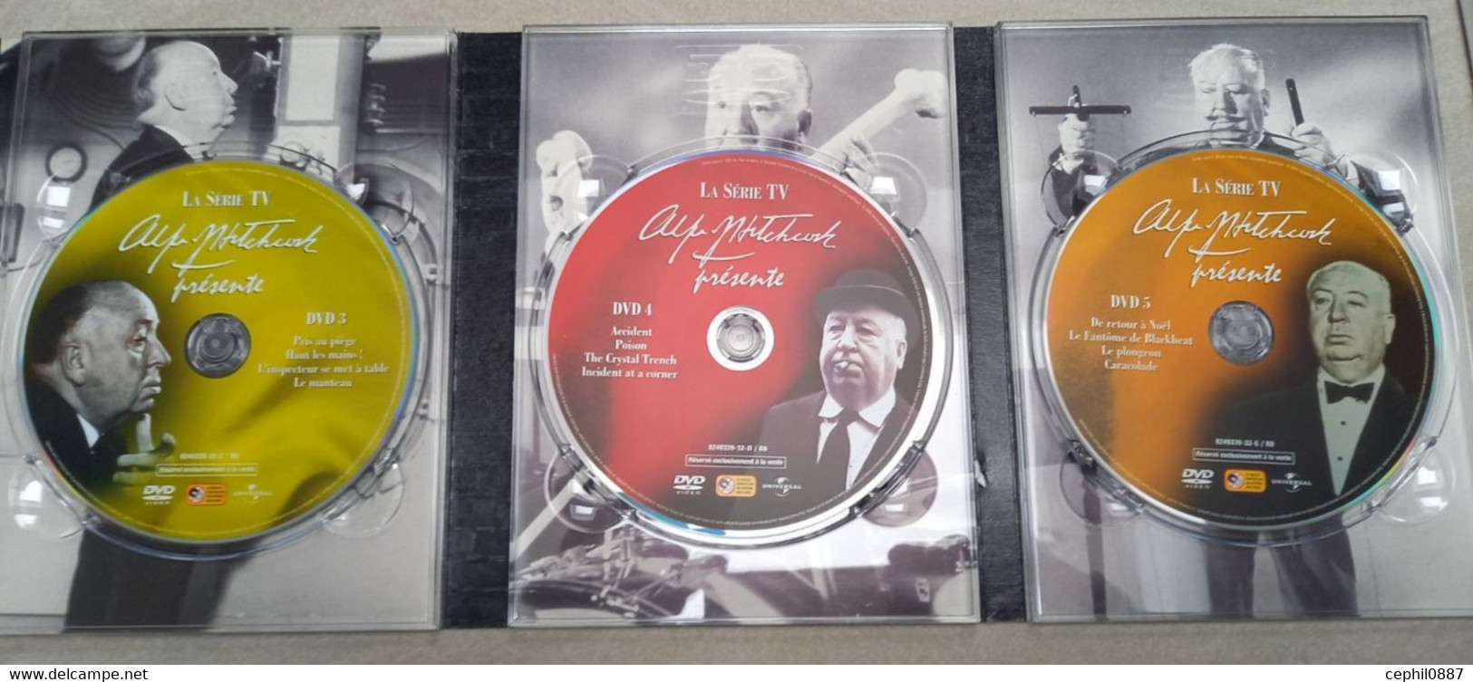 Coffret De 5 DVD: Série TV "Alfred Hitchcock Présente" 20 épisodes Dont 8 En VOST - TV Shows & Series