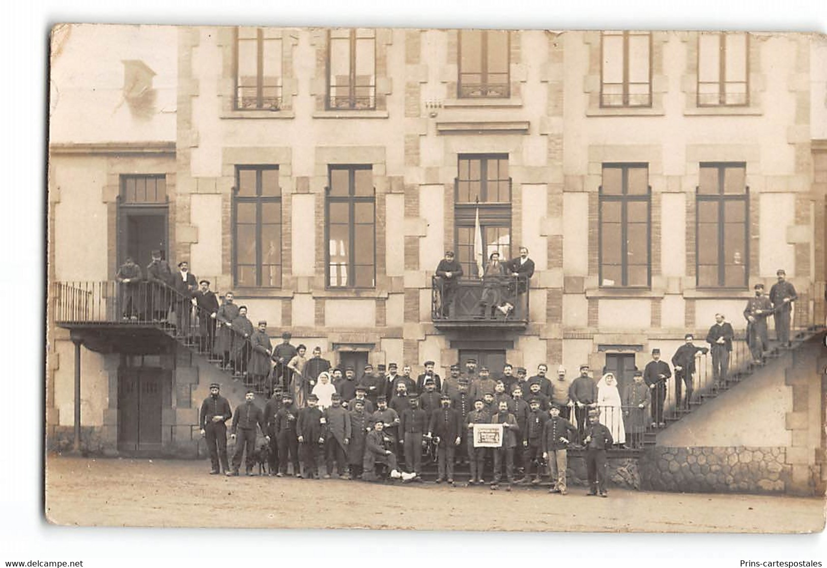 CPA 63 Carte Photo St Eloy Les Mines Hopital Temporaire De 1914/1915 - Saint Eloy Les Mines