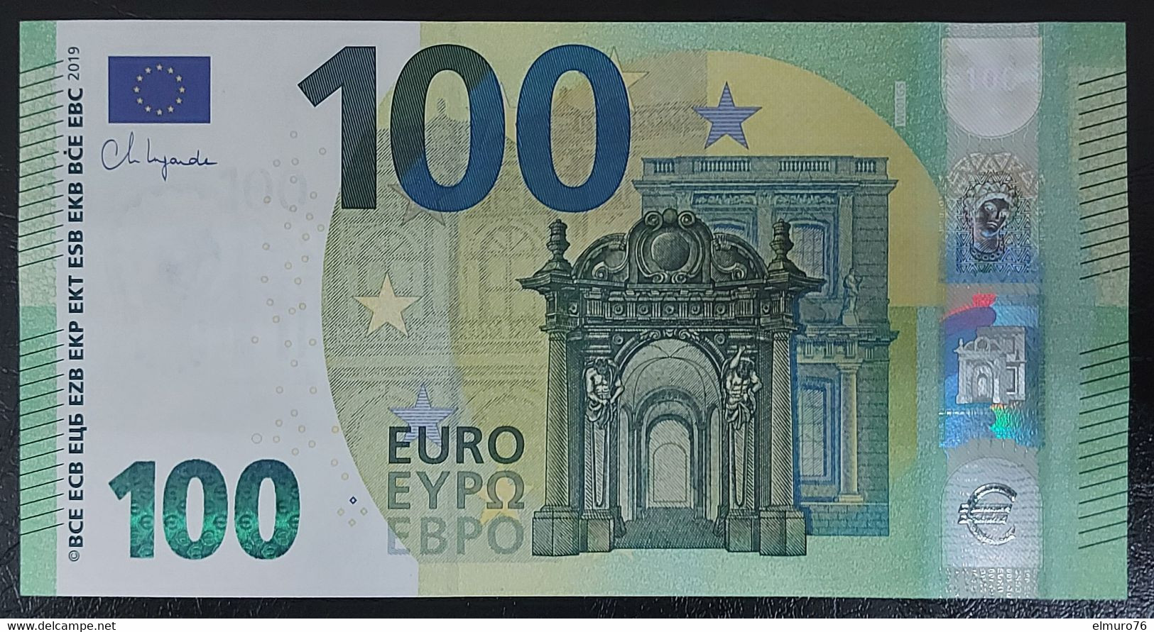 100 Euro W001G5 Germany Lagarde Serie WA Perfect UNC - 100 Euro