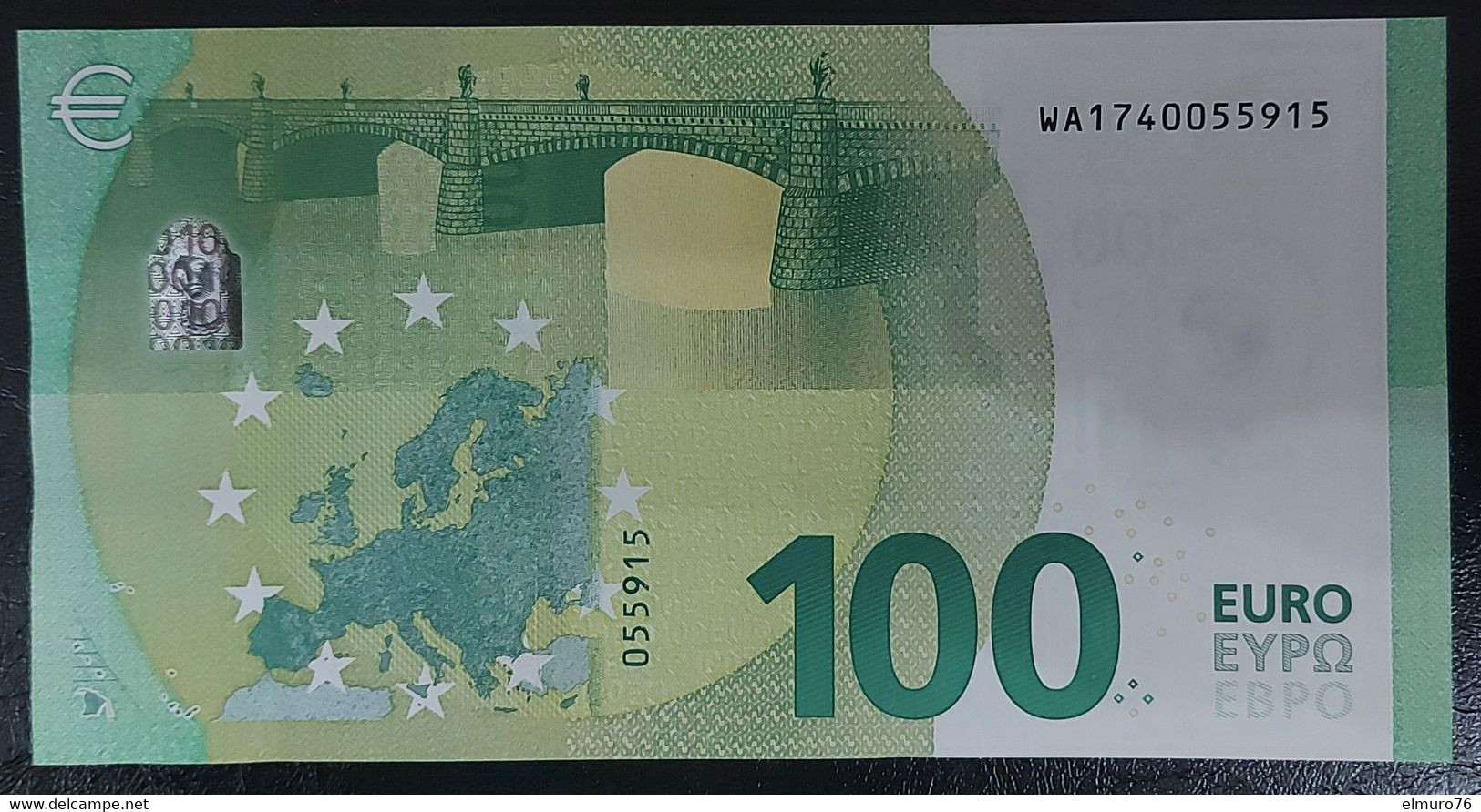 100 Euro W001G5 Germany Lagarde Serie WA Perfect UNC - 100 Euro