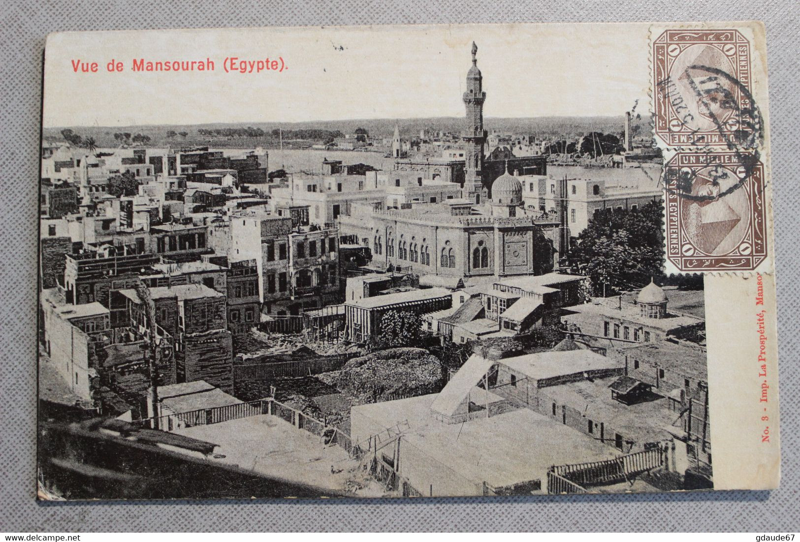 VUE De MANSOURAH (EGYPTE / EGYPT) - Mansourah