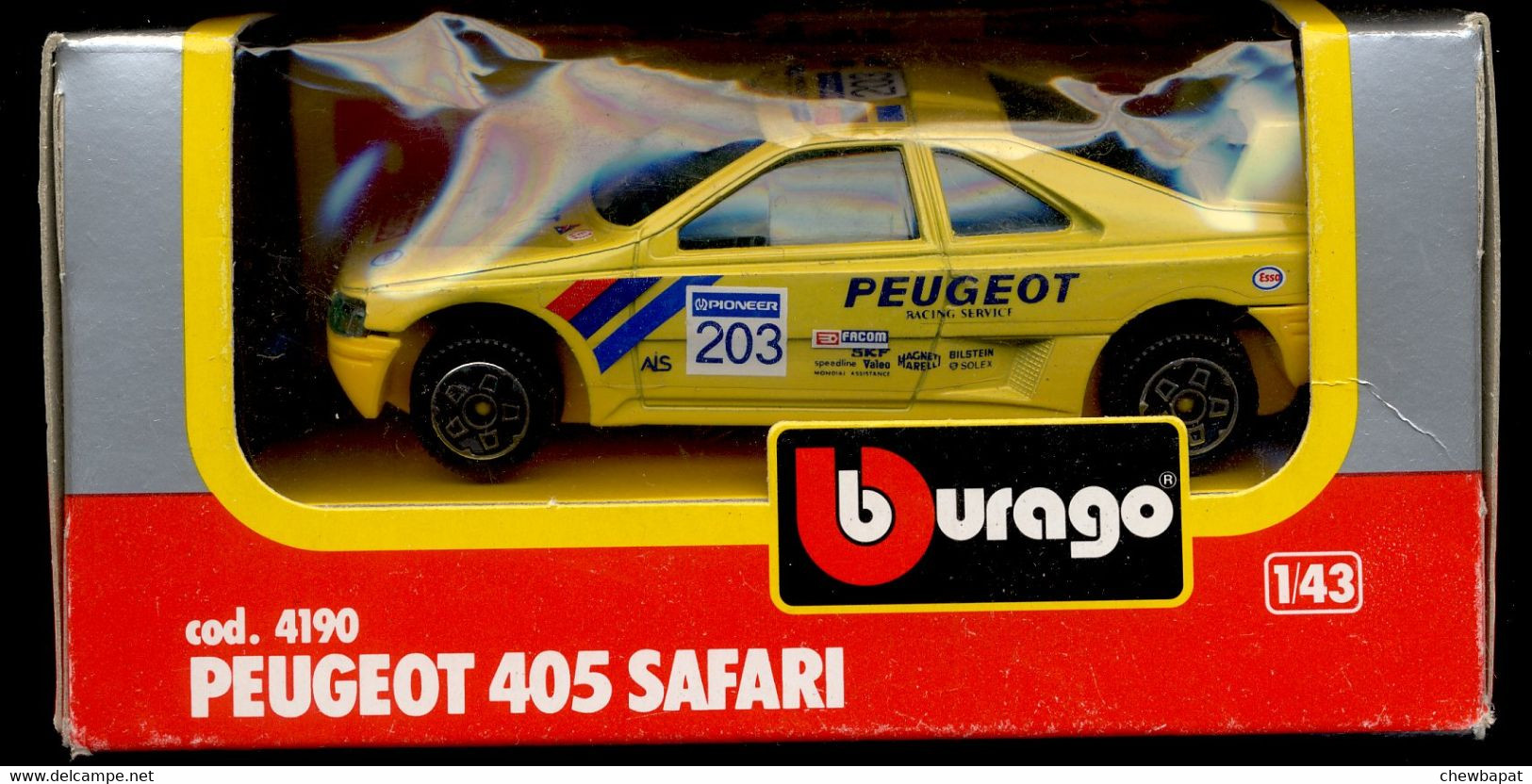 Burago - échelle 1/43 - Peugeot 405 Safari Dans Sa Boîte D'origine - Burago