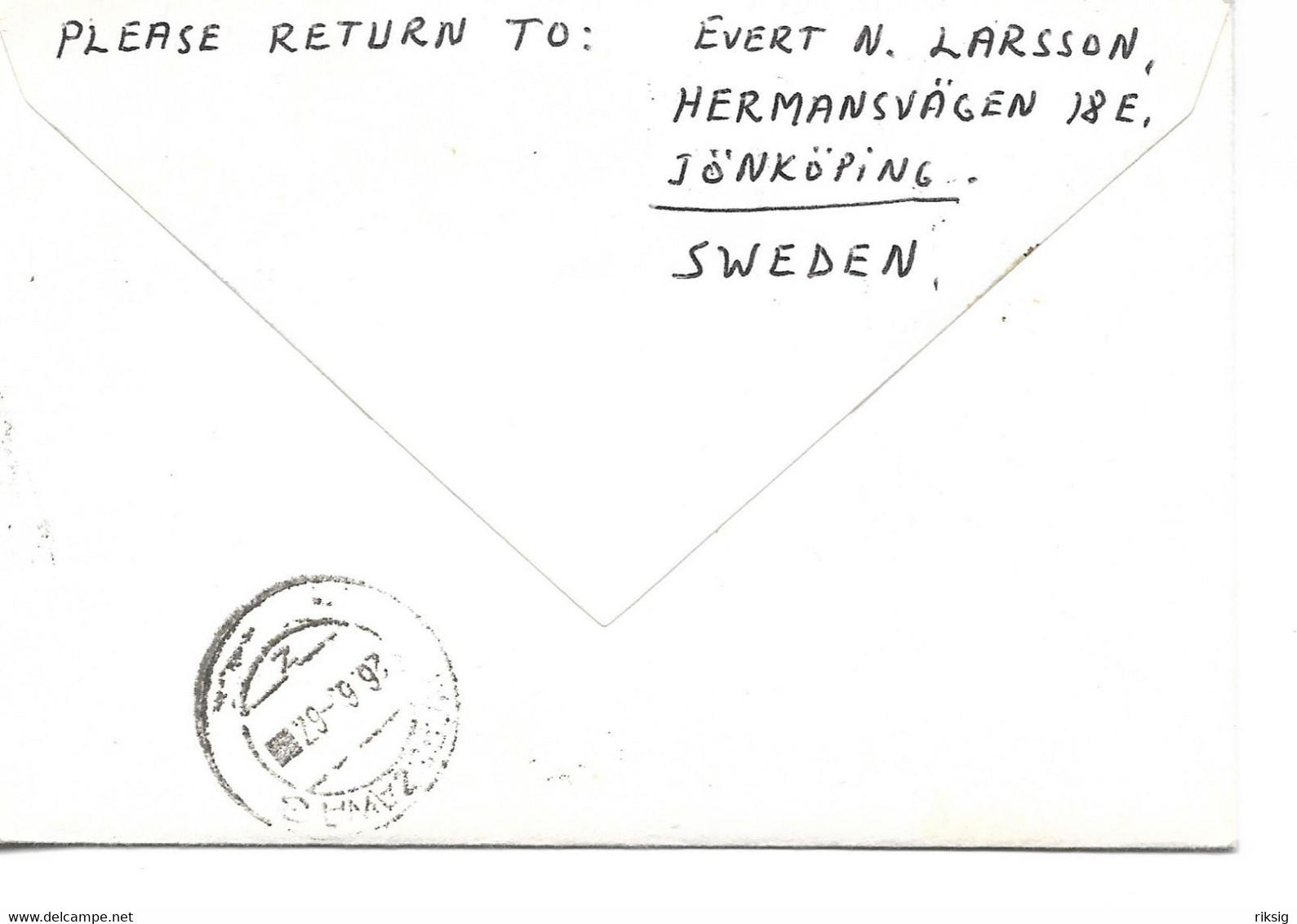 Shipmail. Ystad - Svwinoujscie.  Sweden - Poland H - 813 - Autres & Non Classés