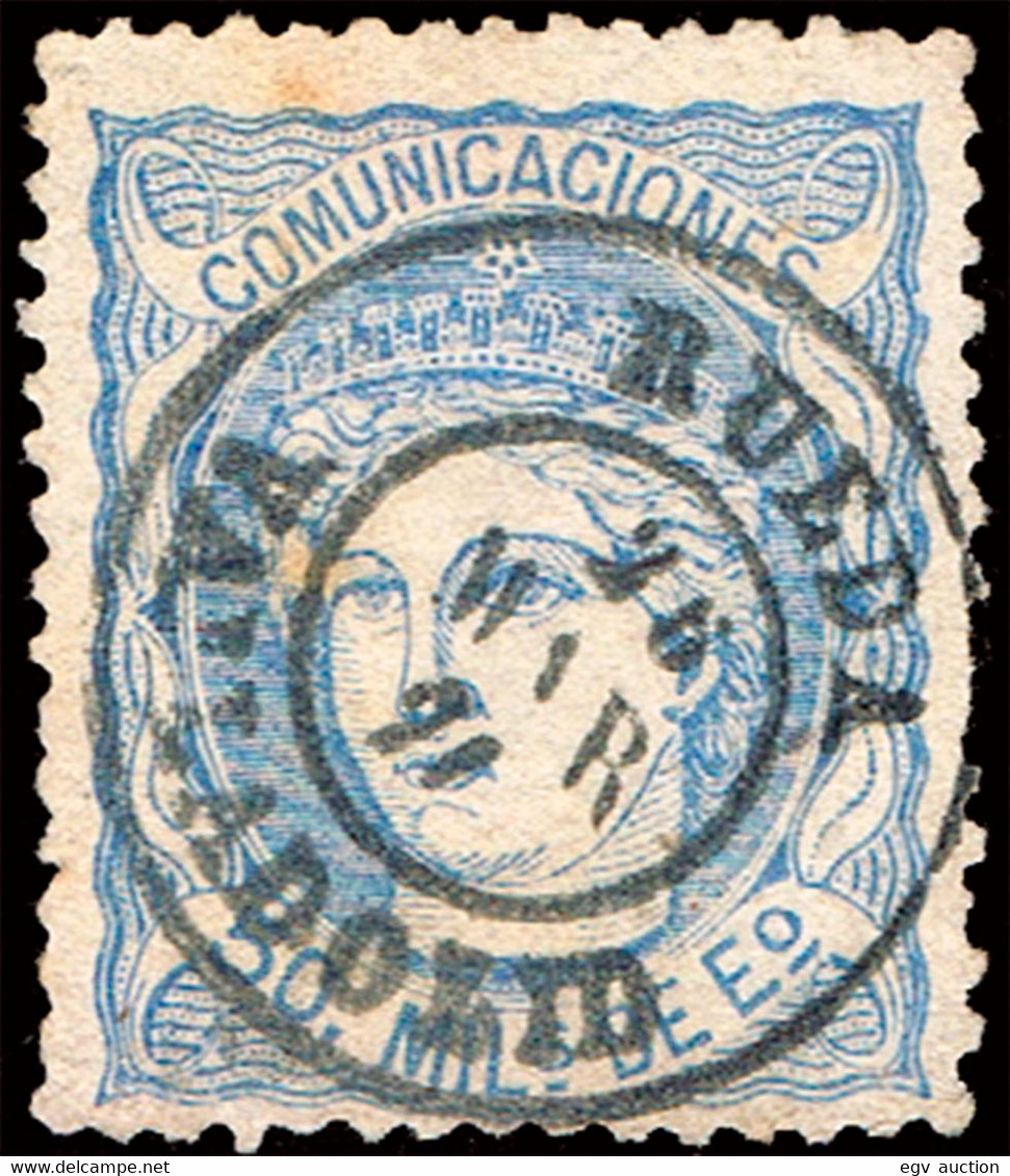 Valladolid - Edi O 107 - Mat Fech. Tp.II "Rueda" - Used Stamps