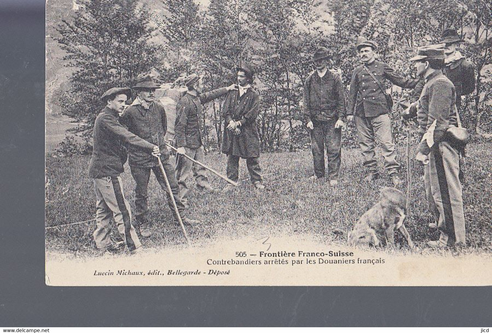 Frontiere Franco Suisse Les Contrebandiers Arretes Par Les Douaniers Francais - Douane