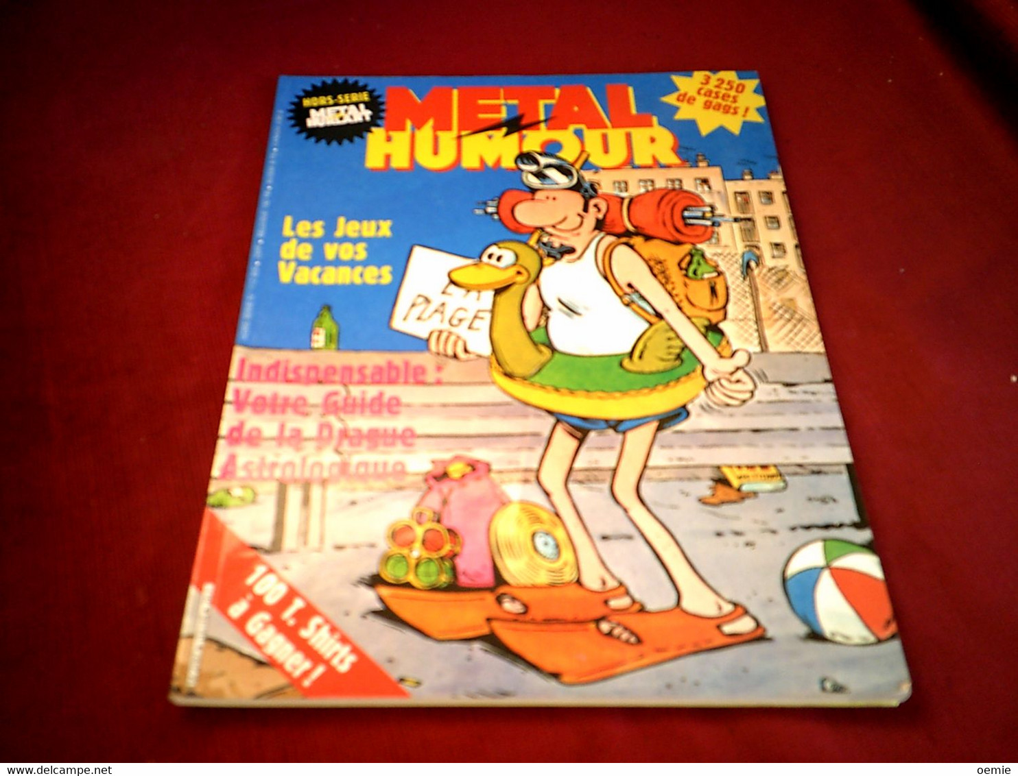 METAL HURLANT HORS SERIE  METAL HUMOUR  N° 112 BIS ( 1985 ) - Métal Hurlant