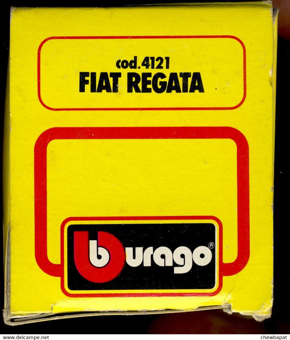 Burago - échelle 1/43 - Fiat Regata Dans Sa Boîte D'origine - Burago