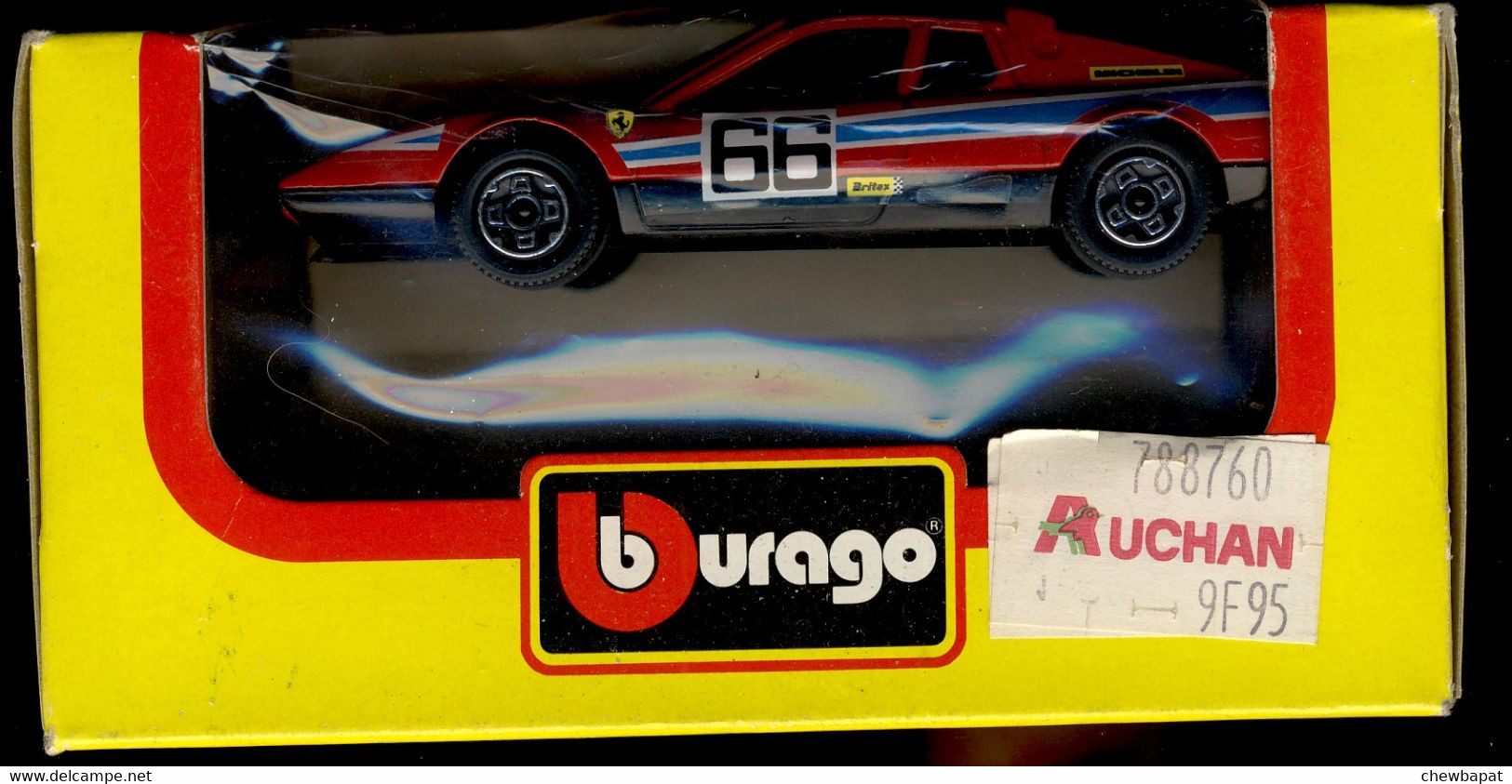 Burago - échelle 1/43 - Ferrari 512 BB Daytona Dans Sa Boîte D'origine - Burago