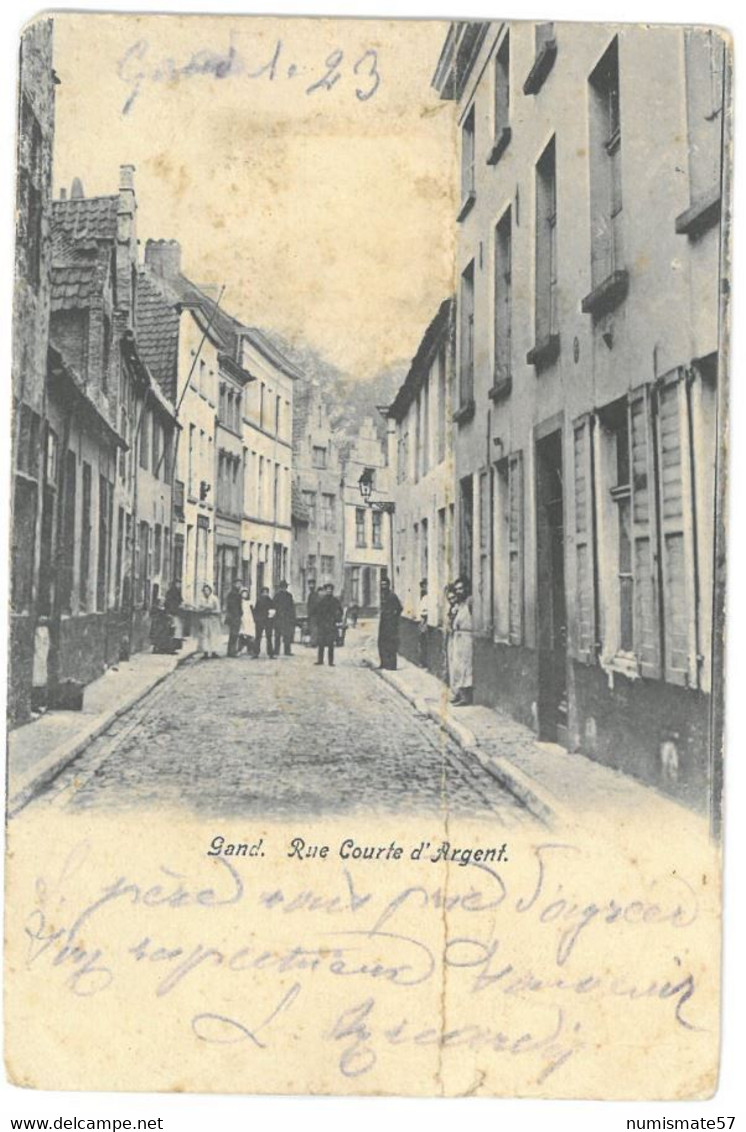 CPA GAND - Rue Courte D'Argent - Animée - Genk