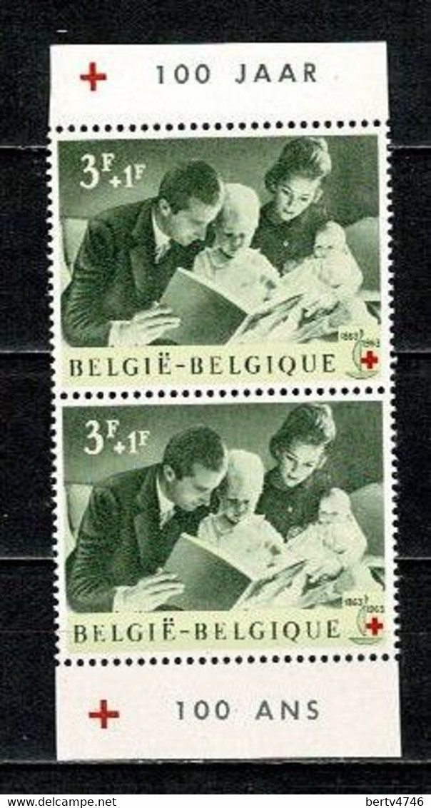 Belg. 1963 - PU 188**, PU 197** - Eeuwfeest Rode Kruis / Centenaire De La Croix-Rouge - Postfris