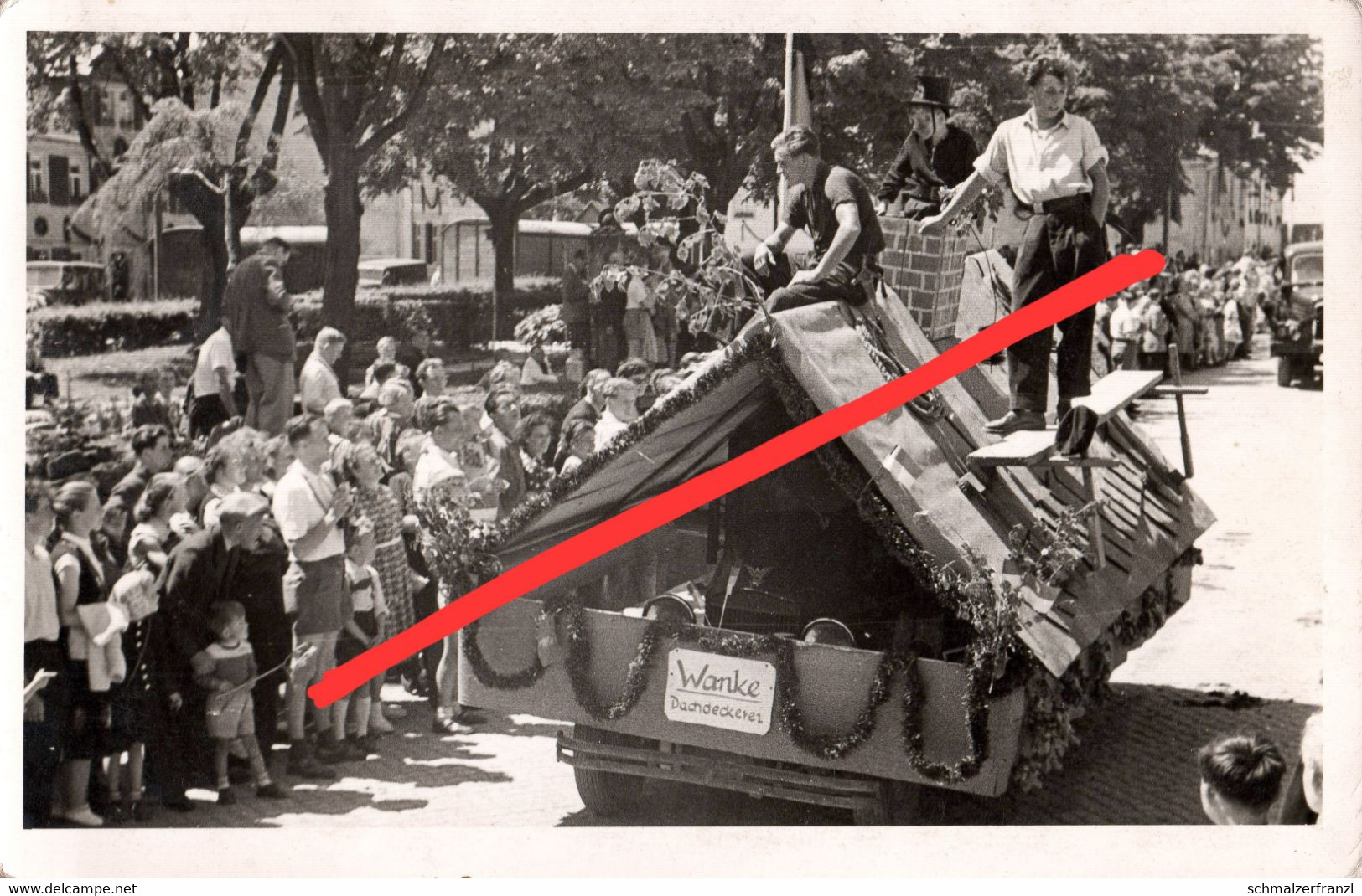 Foto AK Sayda Erzgebirge Lutherplatz Wanke Dachdecker Volksfest Jahrfeier Heidersdorf Seiffen Neuhausen Olbernhau Mulda - Neuhausen (Erzgeb.)