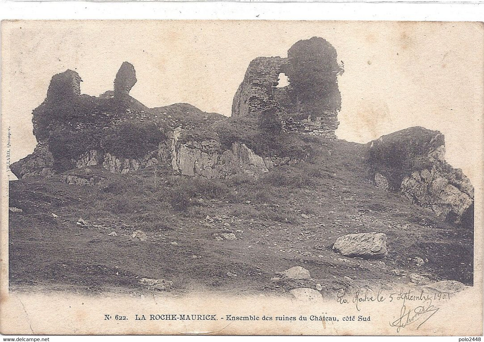 CPA - La Roche Maurice - Ensemble Des Ruines Du Château - La Roche-Maurice