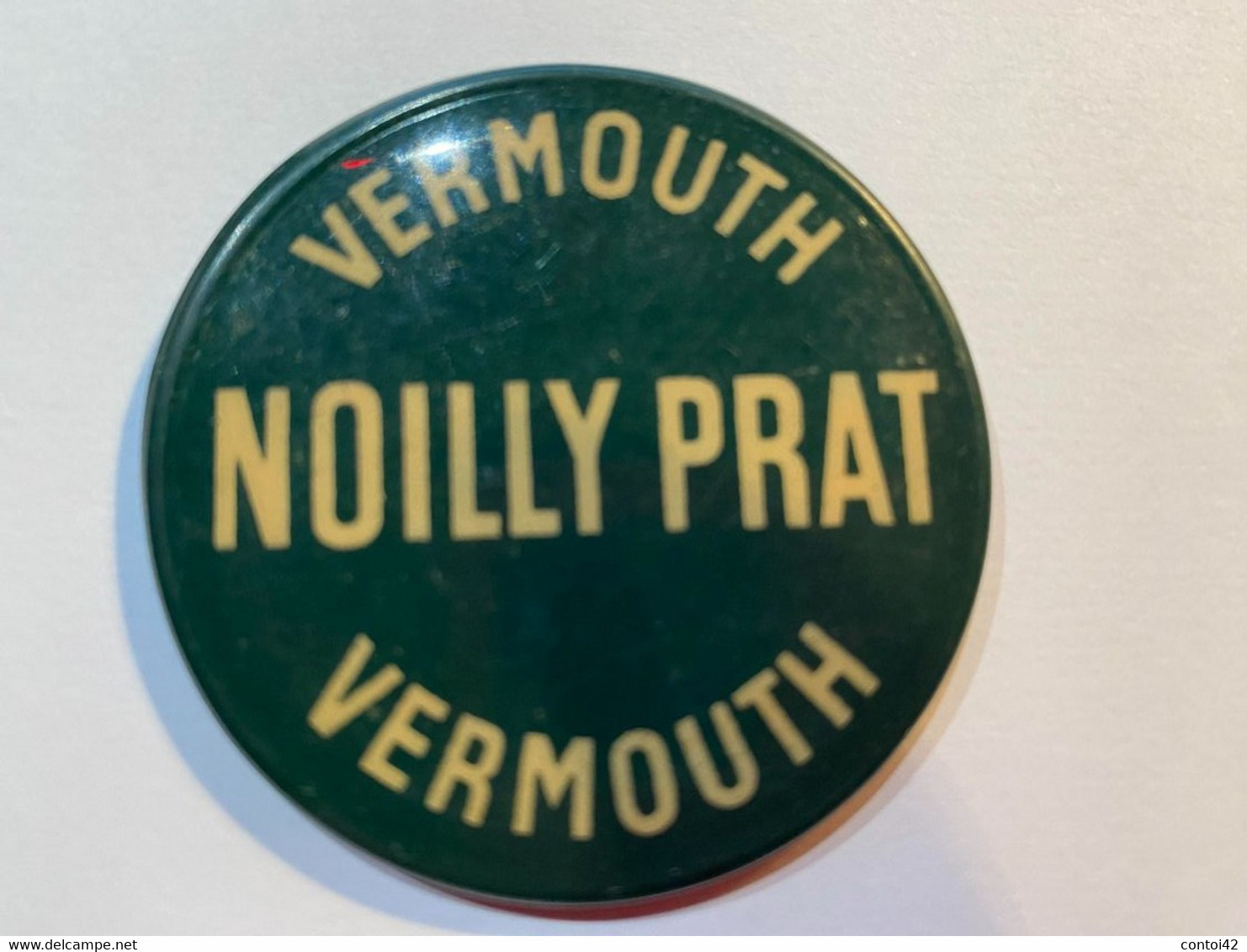 VERMOUTH NOILLY PRAT MIROIR DE POCHE ANCIEN PUBLICITAIRE PUBLICITE ALCOOL COLLECTION - Alkohol