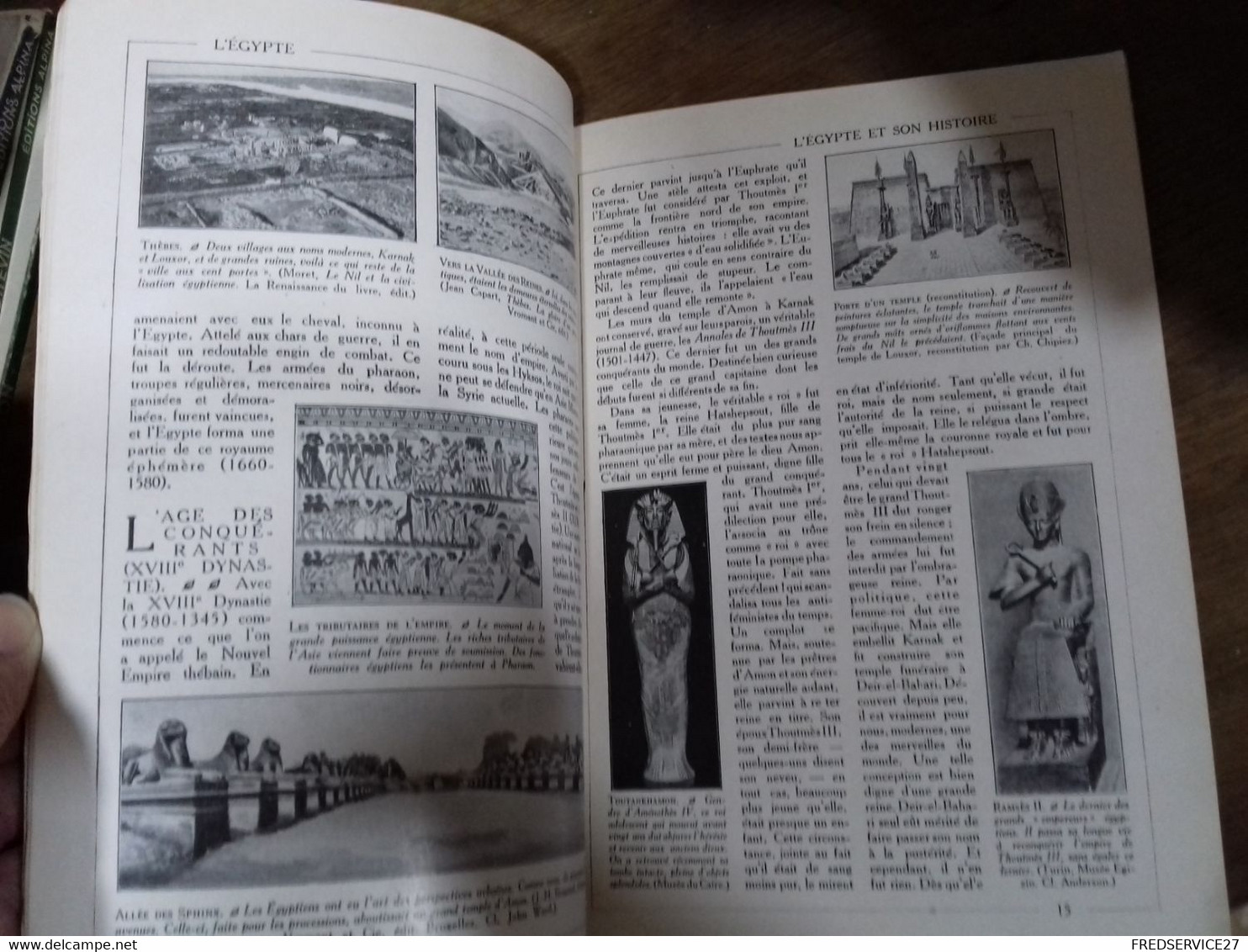 54 //    ENCYCLOPEDIE PAR L'IMAGE  L'EGYPTE   LIBRAIRIE HACHETTE - Enzyklopädien