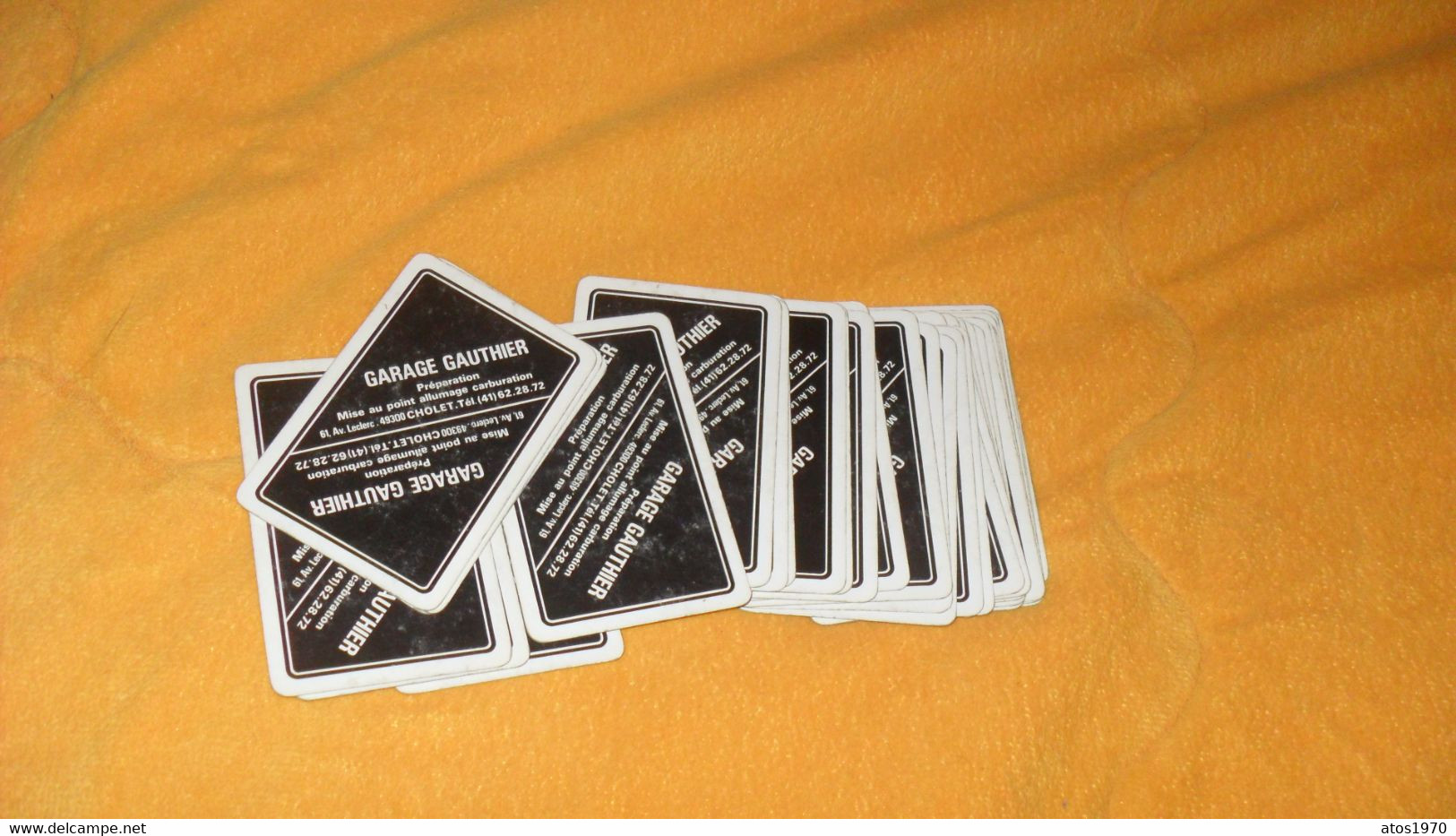 JEU DE 32 CARTES ...GARAGE GAUTHIER 49300 CHOLET - 32 Carte