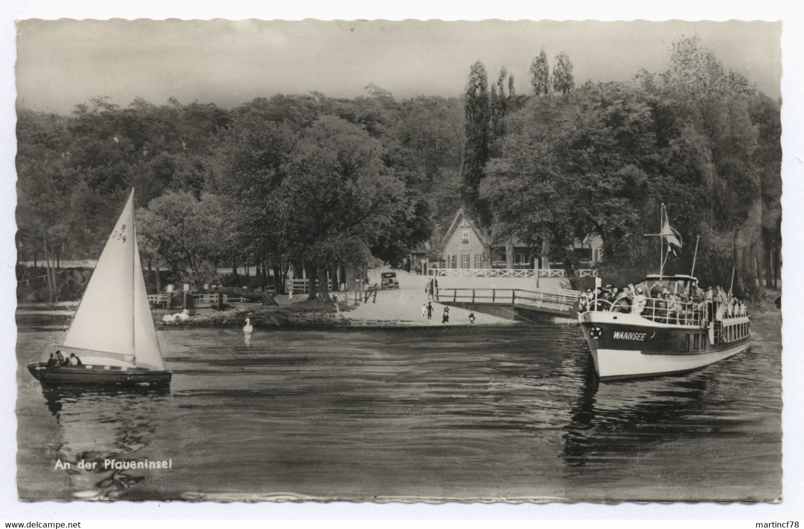 1000 Berlin An Der Pfaueninsel Wirtshaus Zur Pfaueninsel - Steglitz