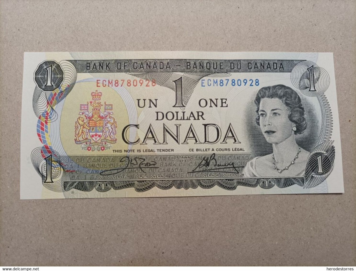 Billete De Canadá De 1 Dólar, Año 1973, UNC - Canada